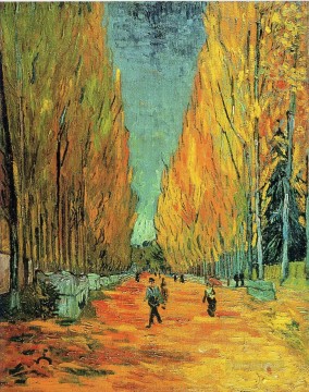 Alychamps Vincent van Gogh woods forest Oil Paintings